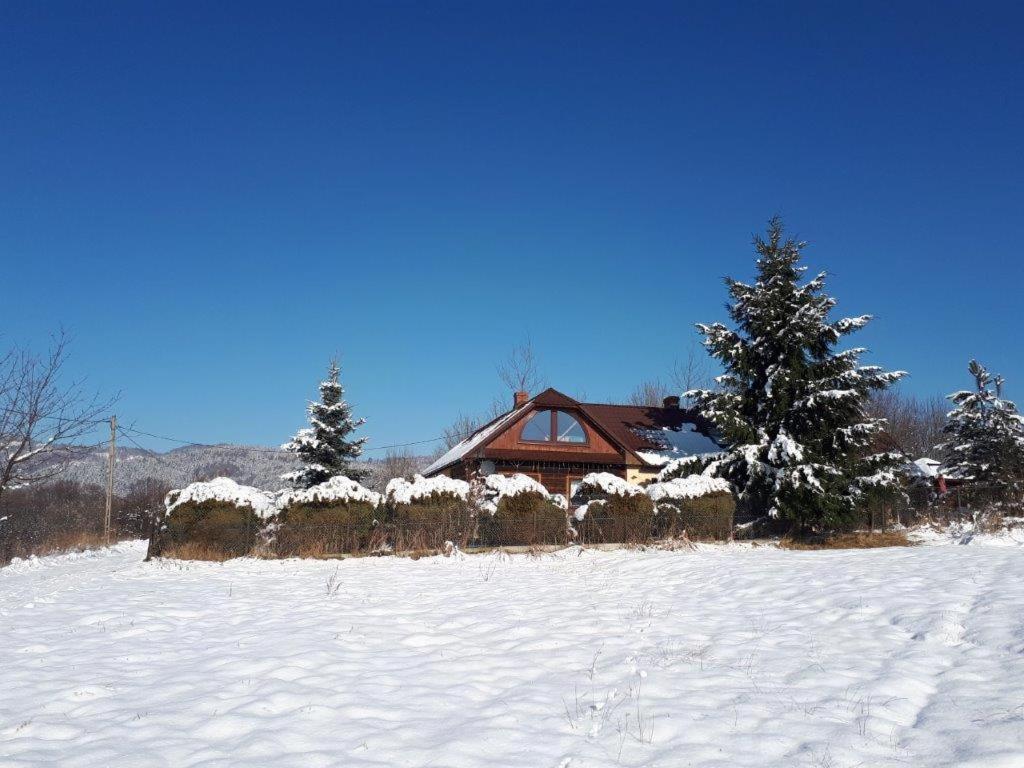 Dom Grabowa Z Sauna I Podgrzewanym Basenem Gilowice  ภายนอก รูปภาพ