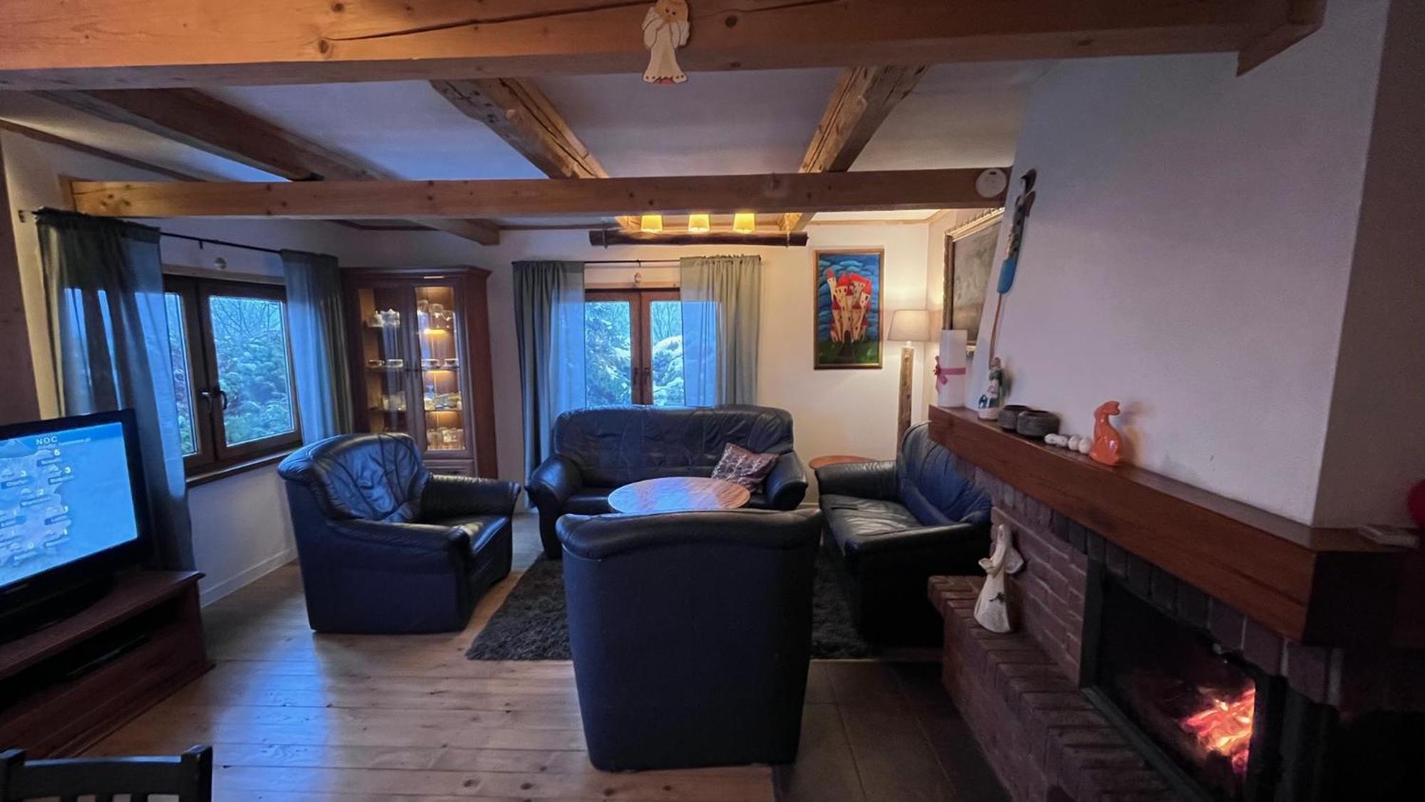 Dom Grabowa Z Sauna I Podgrzewanym Basenem Gilowice  ภายนอก รูปภาพ